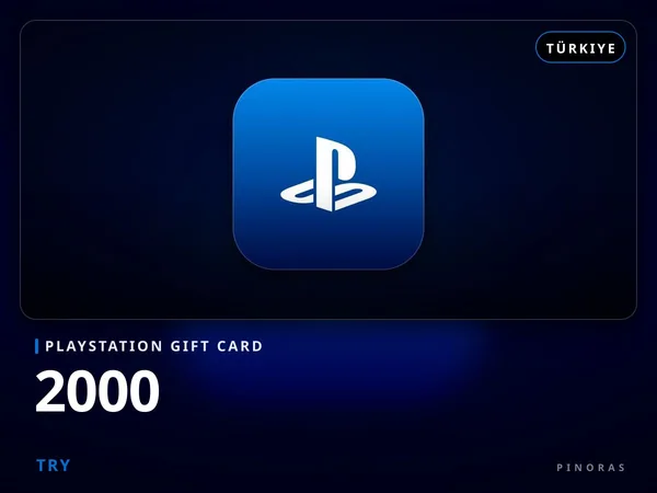 Playstation Gift Card Turkey - 2000 TRY
