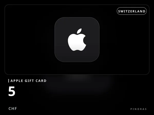 Apple Gift Card Switzerland - 5 CHF