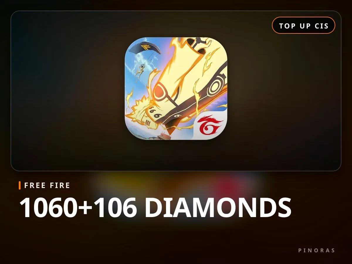 Free Fire CIS - 1060+106 Diamonds - Pinoras