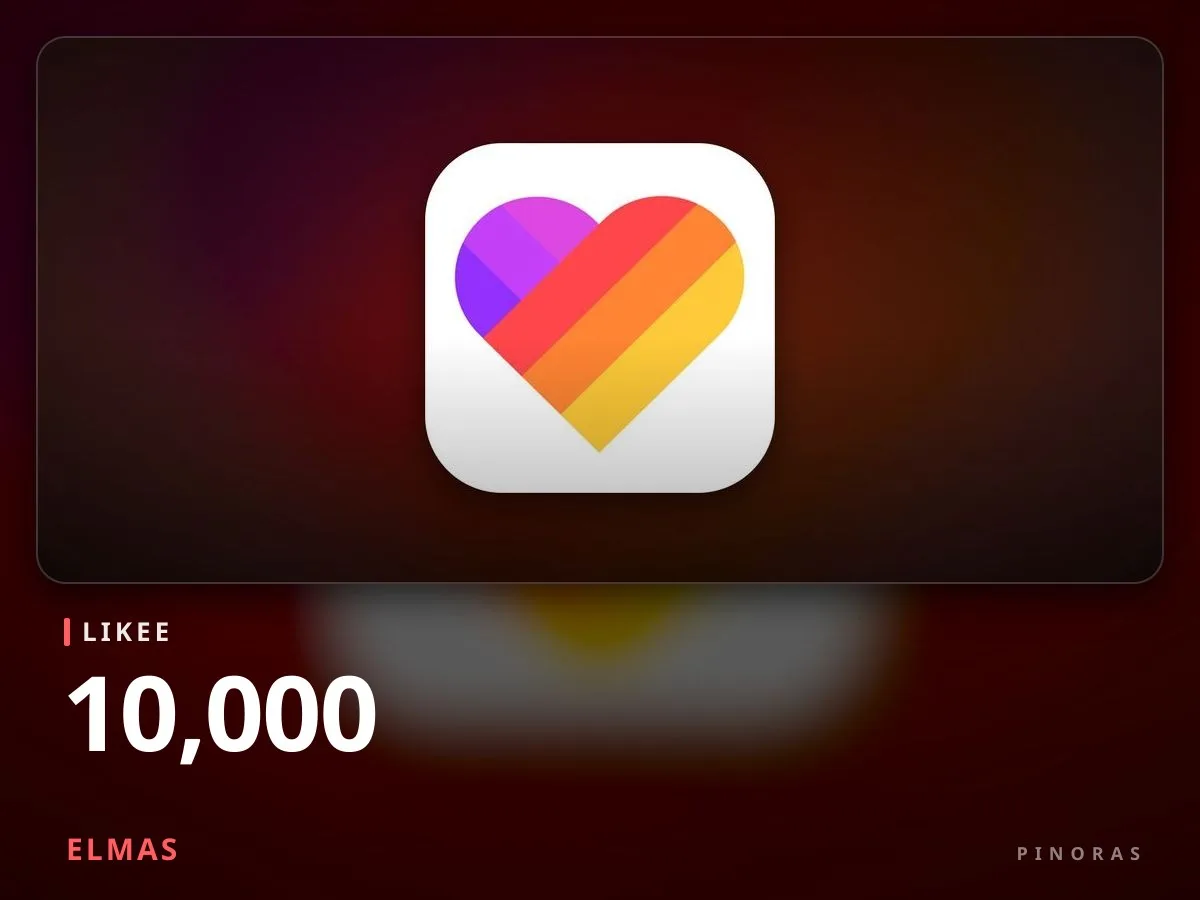 Likee 10000 Elmas - Pinoras
