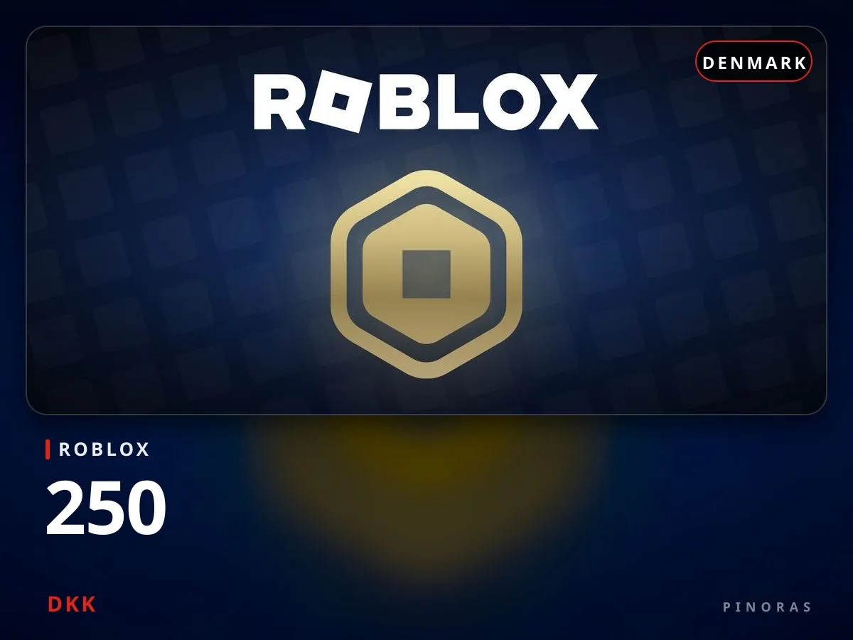 Roblox Denmark - 250 DKK - Pinoras