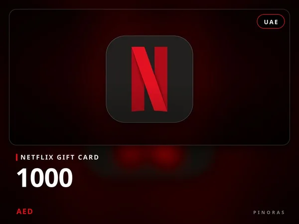 Netflix Gift Card UAE - 1000 AED