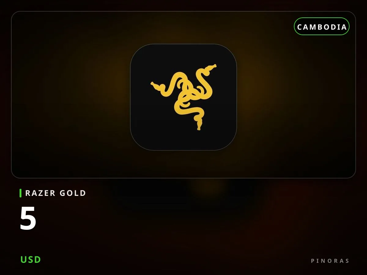 Razer Gold Cambodia - 5 USD — Pinoras