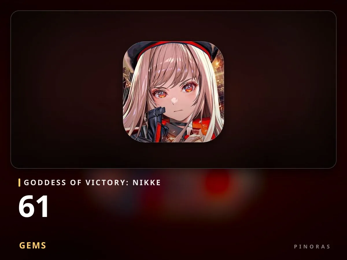 Goddess of Victory: Nikke 61 Gems - Pinoras