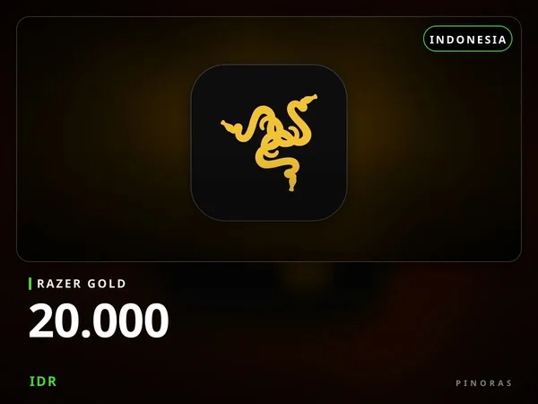 Razer Gold Indonesia - 20.000 IDR