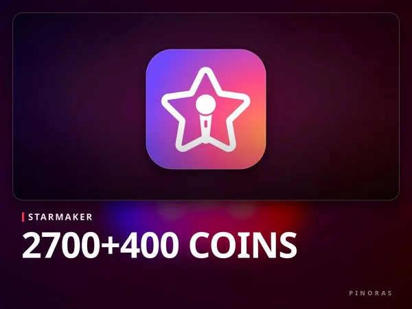 StarMaker - 2700+400 Coins