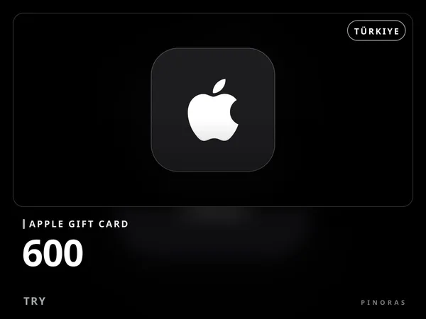 Apple Gift Card 600 TRY