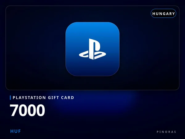 Playstation Gift Card Hungary - 7000 HUF
