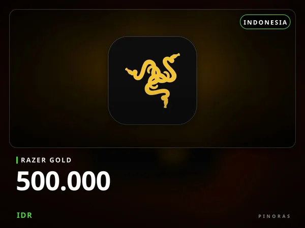 Razer Gold Indonesia - 500.000 IDR