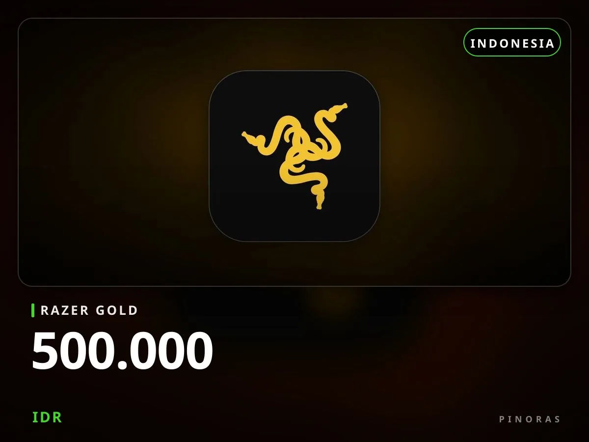 Razer Gold Indonesia - 500.000 IDR — Pinoras