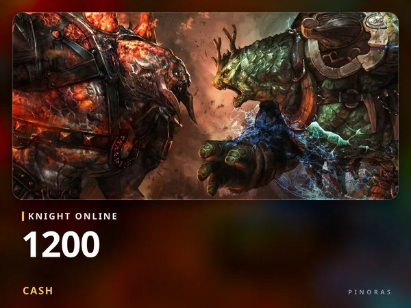 Knight Online 1200 Cash