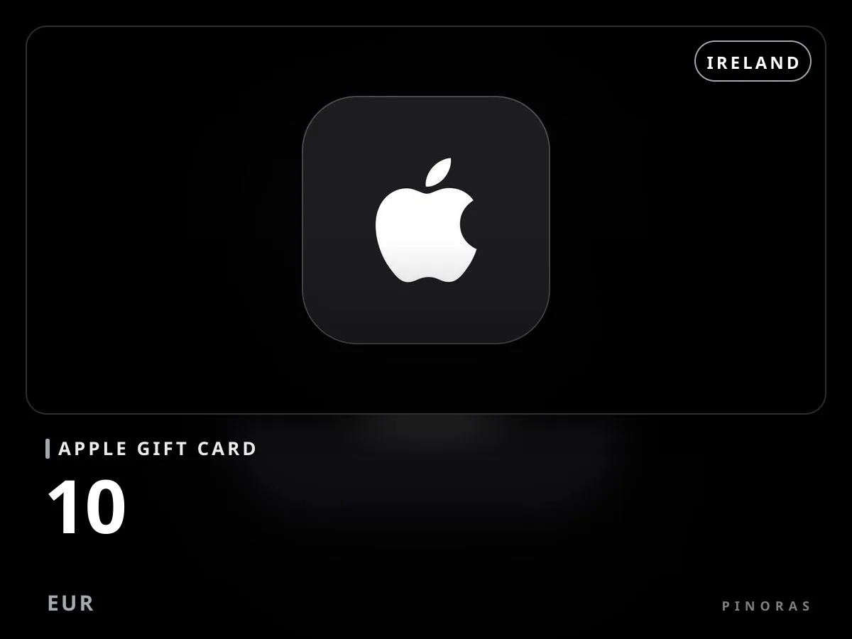 Apple Gift Card Ireland - 10 EUR - Pinoras
