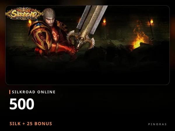 Silkroad 500 Silk + 25 Bonus