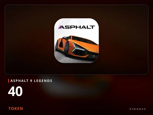 Asphalt 9 Legends 40 Token