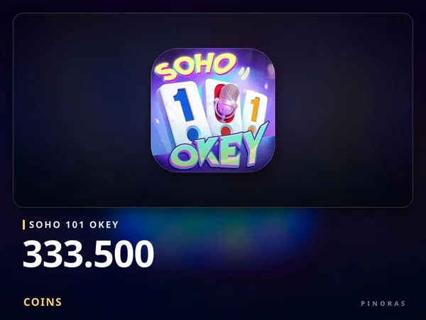 SOHO 101 Okey 333.500 Coins