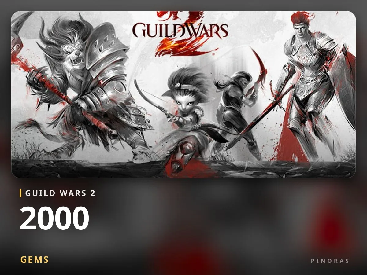 Guild Wars 2 - 2000 Gems - Pinoras