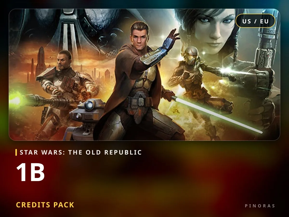 Star Wars: The Old Republic Credits 1B - US / EU - Pinoras