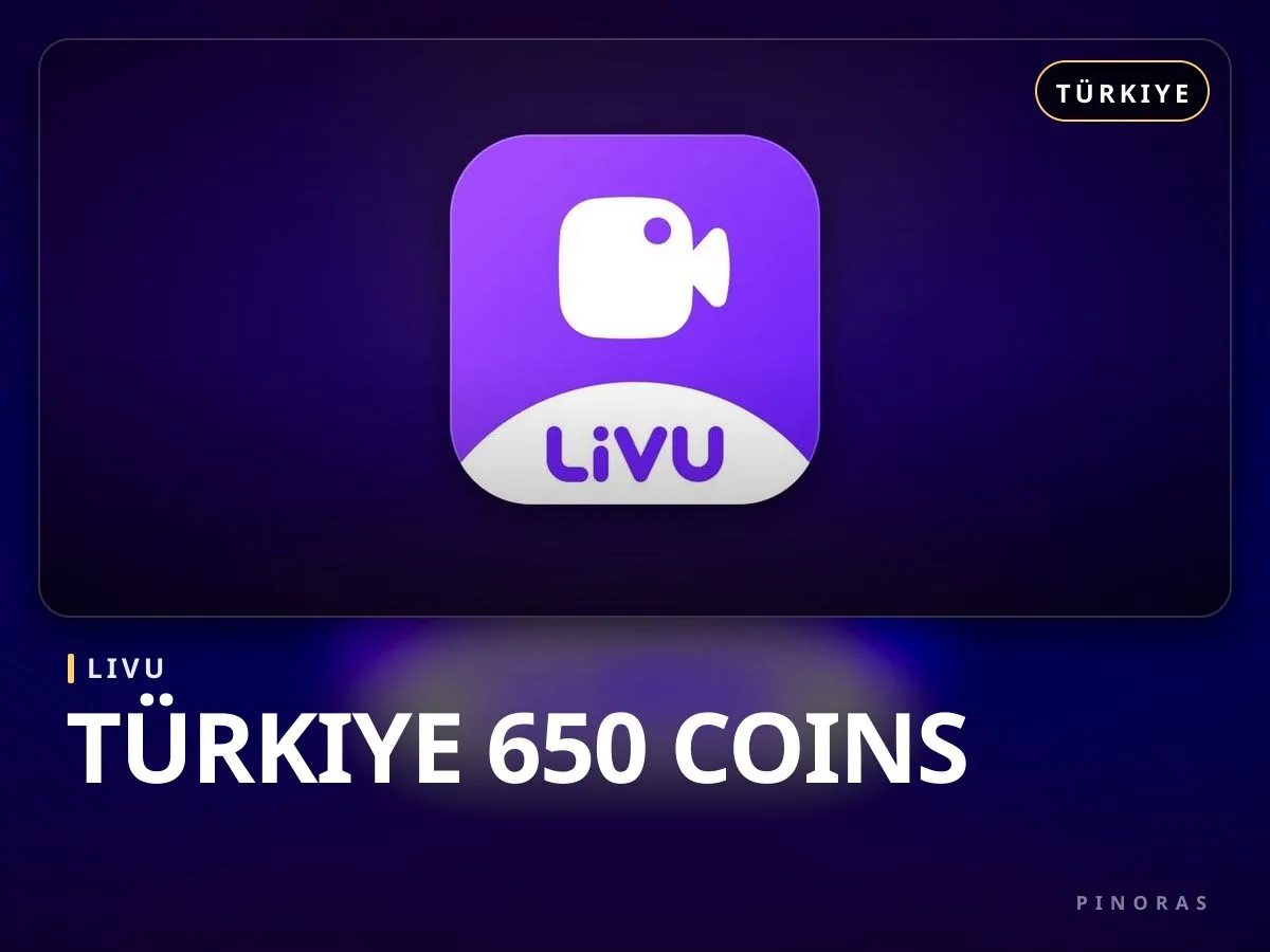 LivU Türkiye 650 Coins - Pinoras