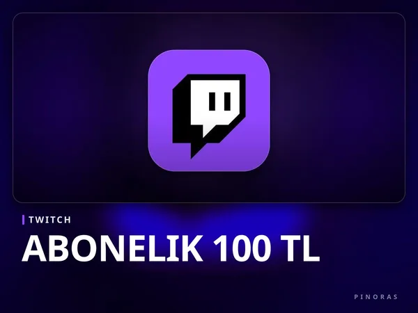 Twitch Abonelik 100 TL