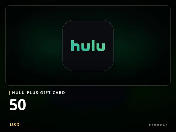 Hulu Plus Gift Card 50 USD