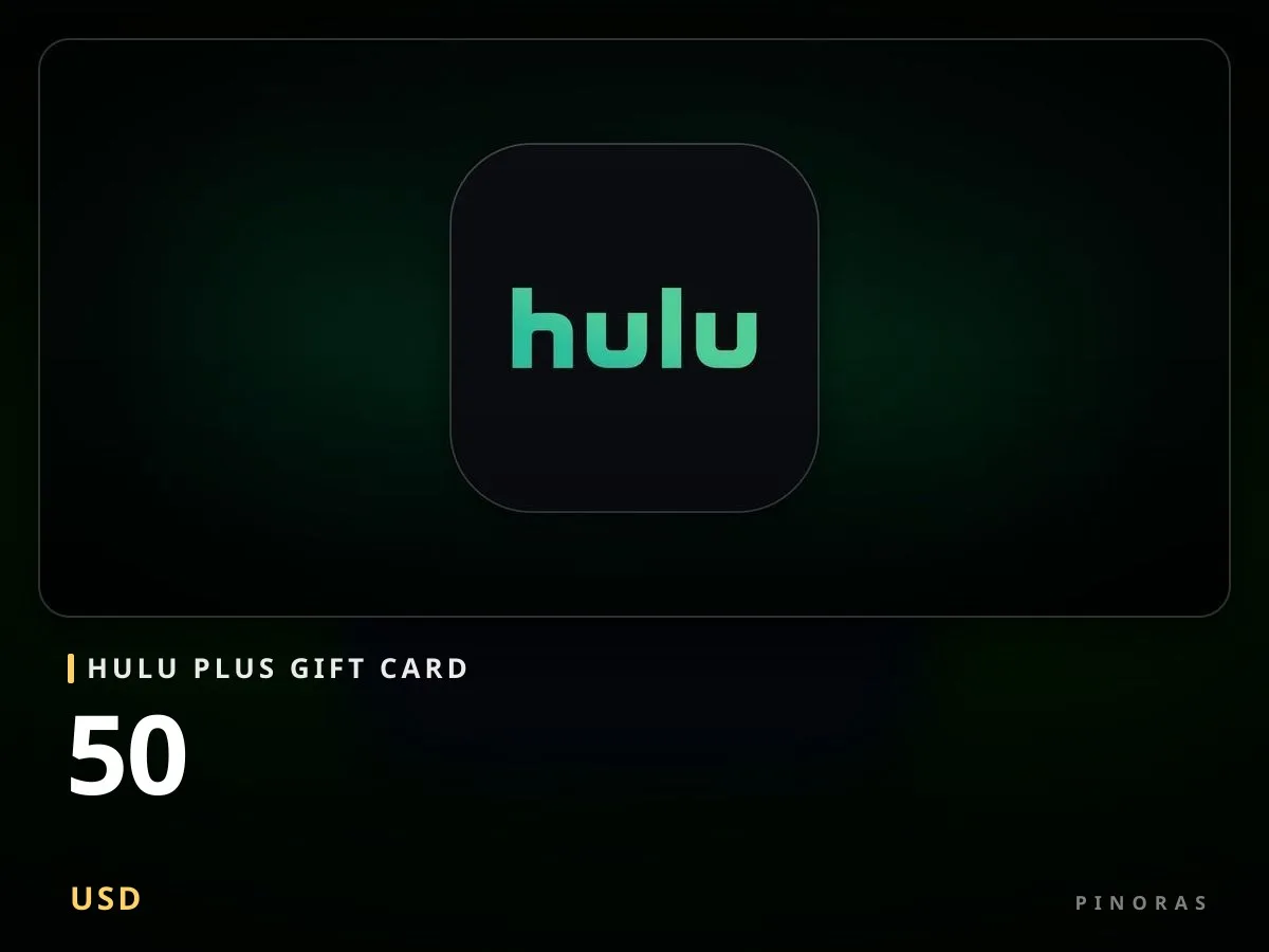 Hulu Plus Gift Card 50 USD - Pinoras