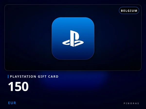 Playstation Gift Card Belgium - 150 EUR