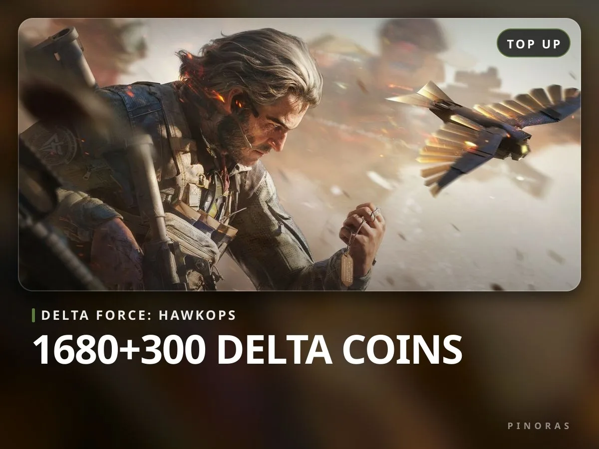Delta Force HawkOps - 1680+300 Delta Coins - Pinoras