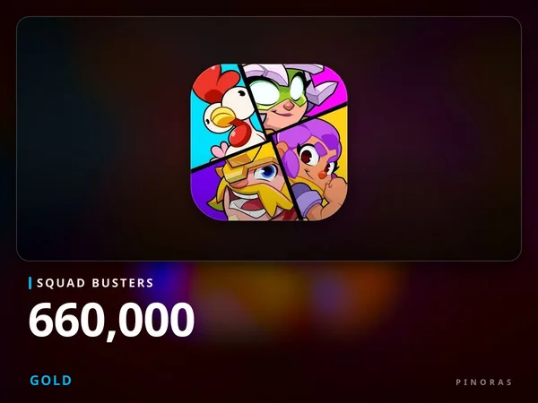 Squad Busters 660000 Gold