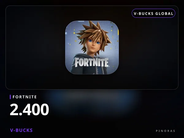 Fortnite 2.400 V-Bucks