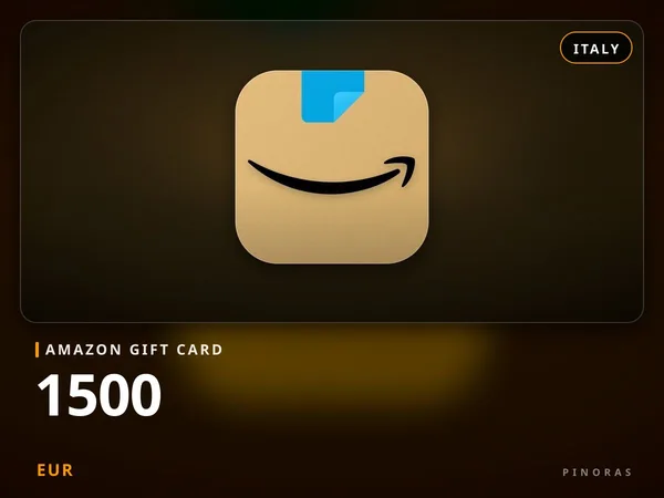 Amazon Gift Card Italy - 1500 EUR