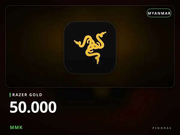 Razer Gold Myanmar - 50.000 MMK