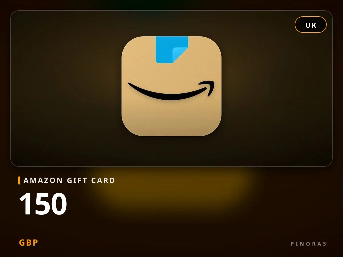 Amazon Gift Card UK - 150 GBP - Pinoras