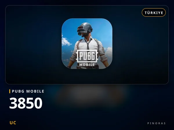 PUBG Mobile Turkey - 3850 UC
