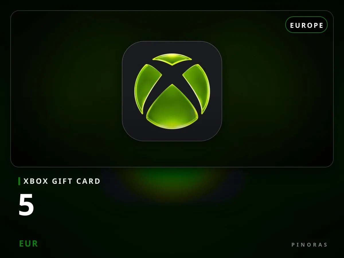 Xbox Gift Card 5 EUR - Pinoras