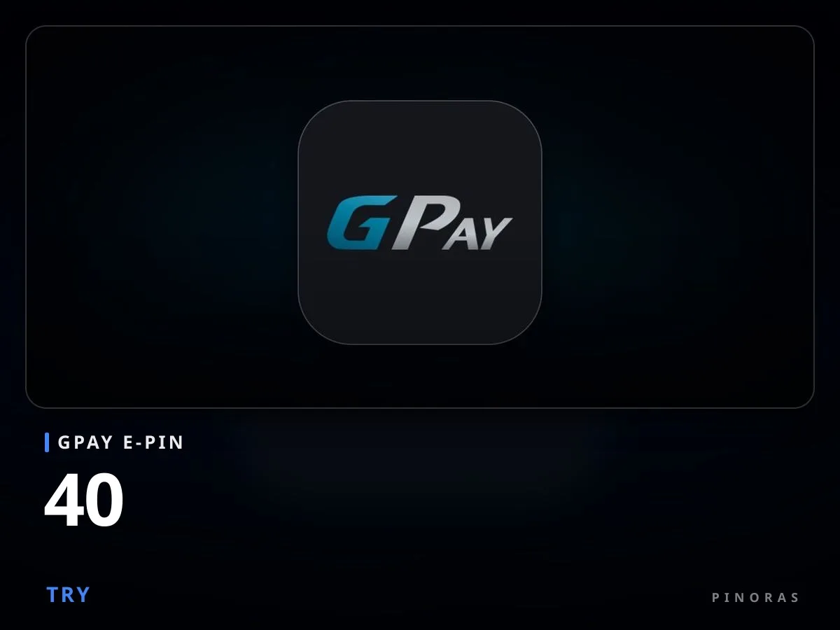 GPay E-Pin 40 TRY — Pinoras