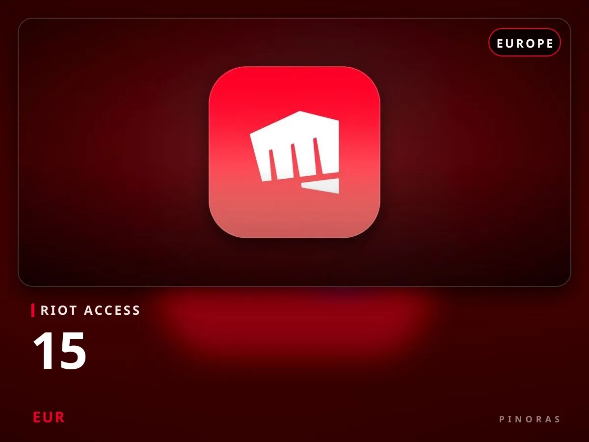 Riot Access EU - 15 EUR - Pinoras