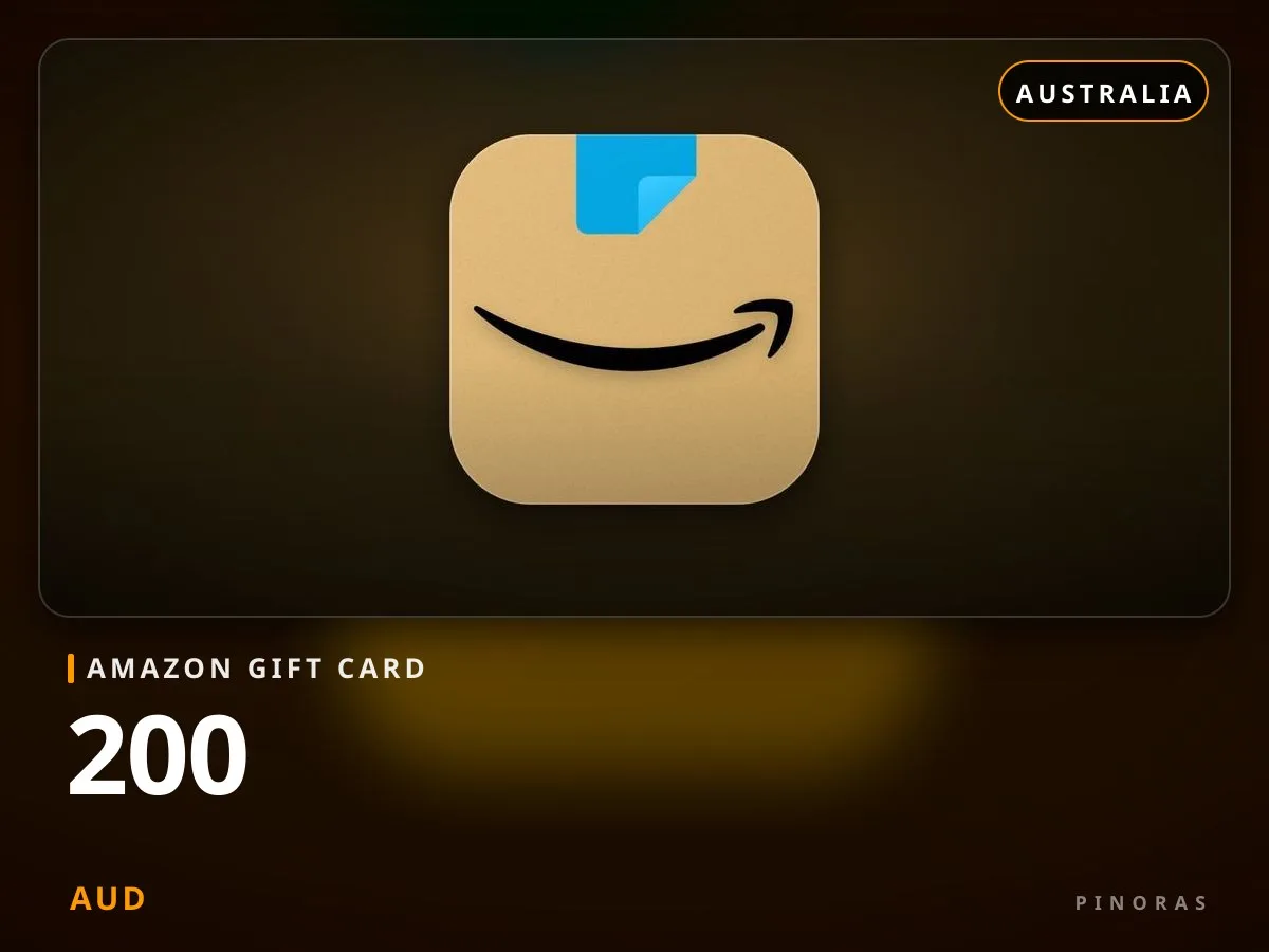 Amazon Gift Card Australia - 200 AUD - Pinoras