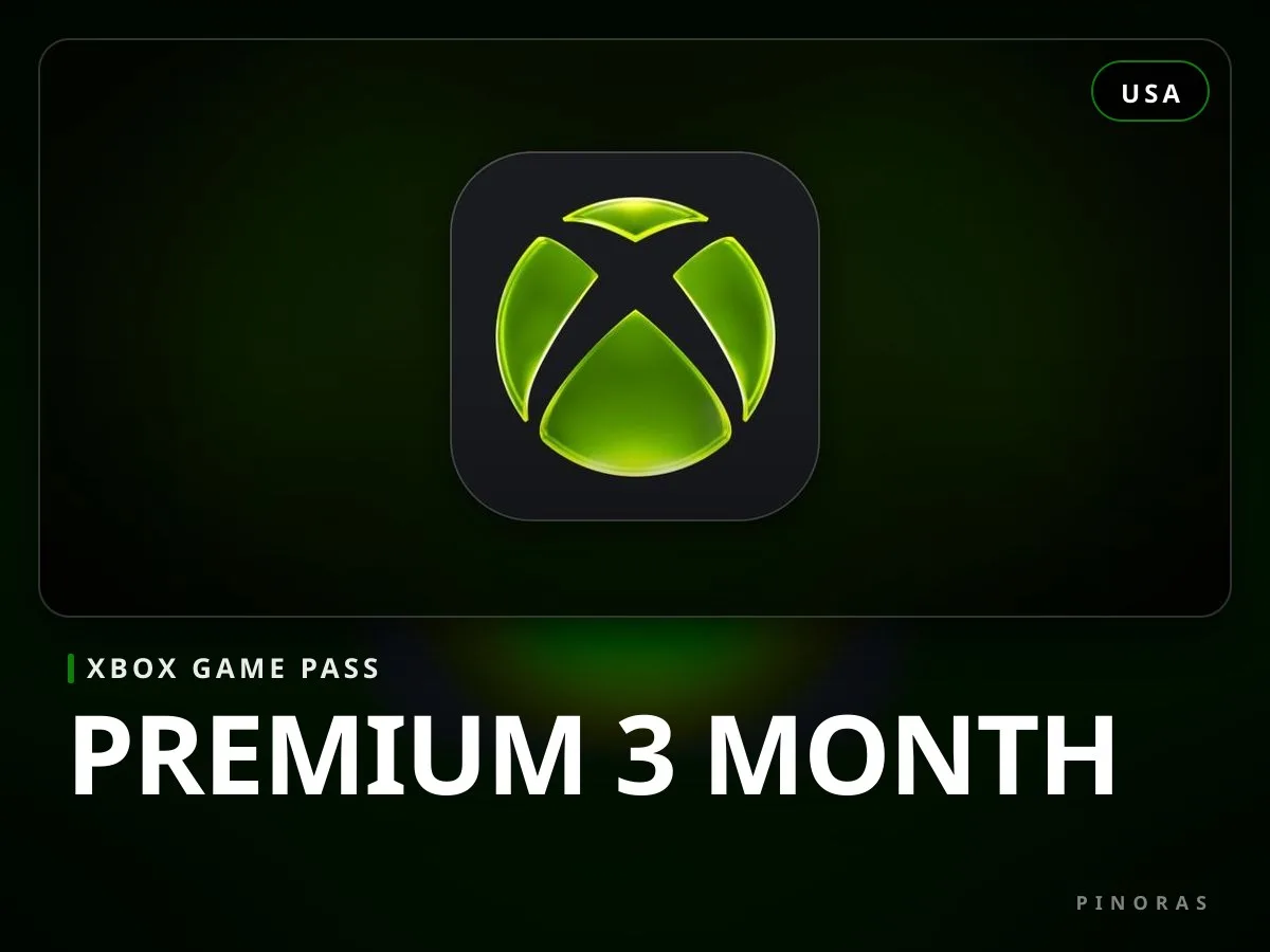 Xbox Game Pass US - Premium 3 Month - Pinoras