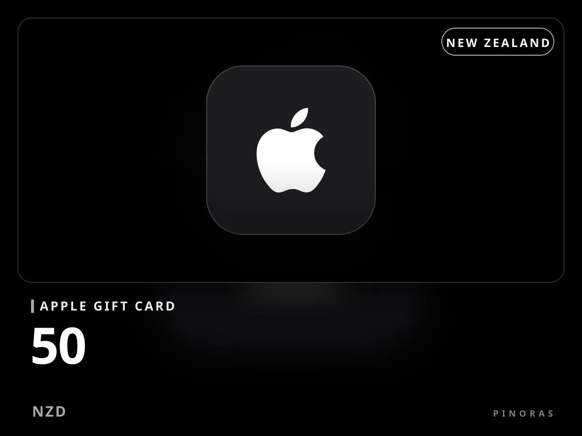 Apple Gift Card - 50 NZD - Pinoras