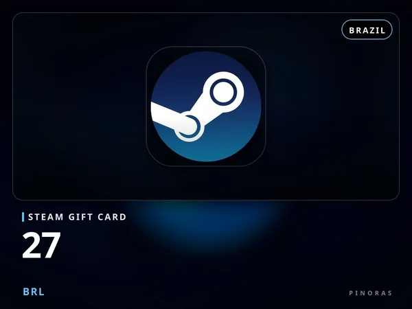 Steam Gift Card 27 BRL