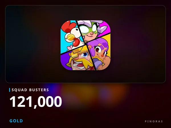 Squad Busters 121000 Gold