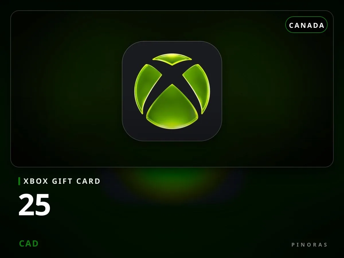Xbox Gift Card Canada - 25 CAD - Pinoras