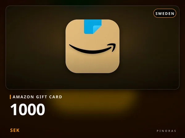 Amazon Gift Card Sweden - 1000 SEK