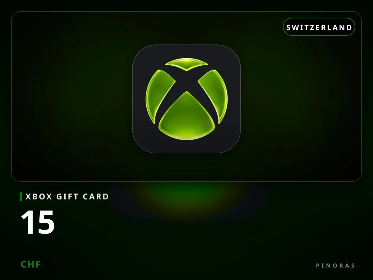 Xbox Gift Card Switzerland - 15 CHF - Pinoras