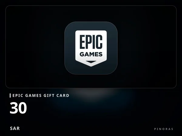 Epic Games Gift Card SA - 30 SAR