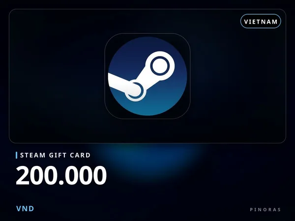 Steam Gift Card 200.000 VND