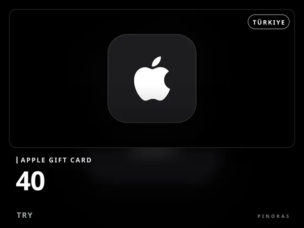 Apple Gift Card 40 TRY