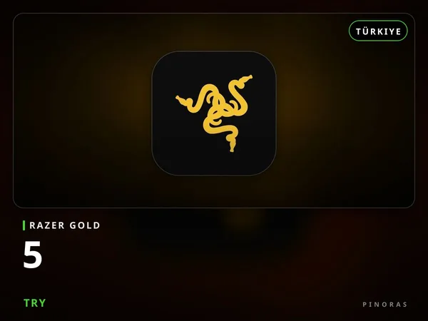 Razer Gold Turkey - 5 TRY
