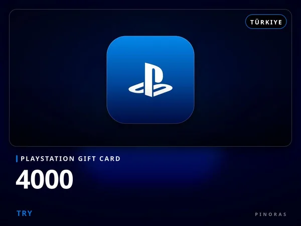 Playstation Gift Card Turkey - 4000 TRY