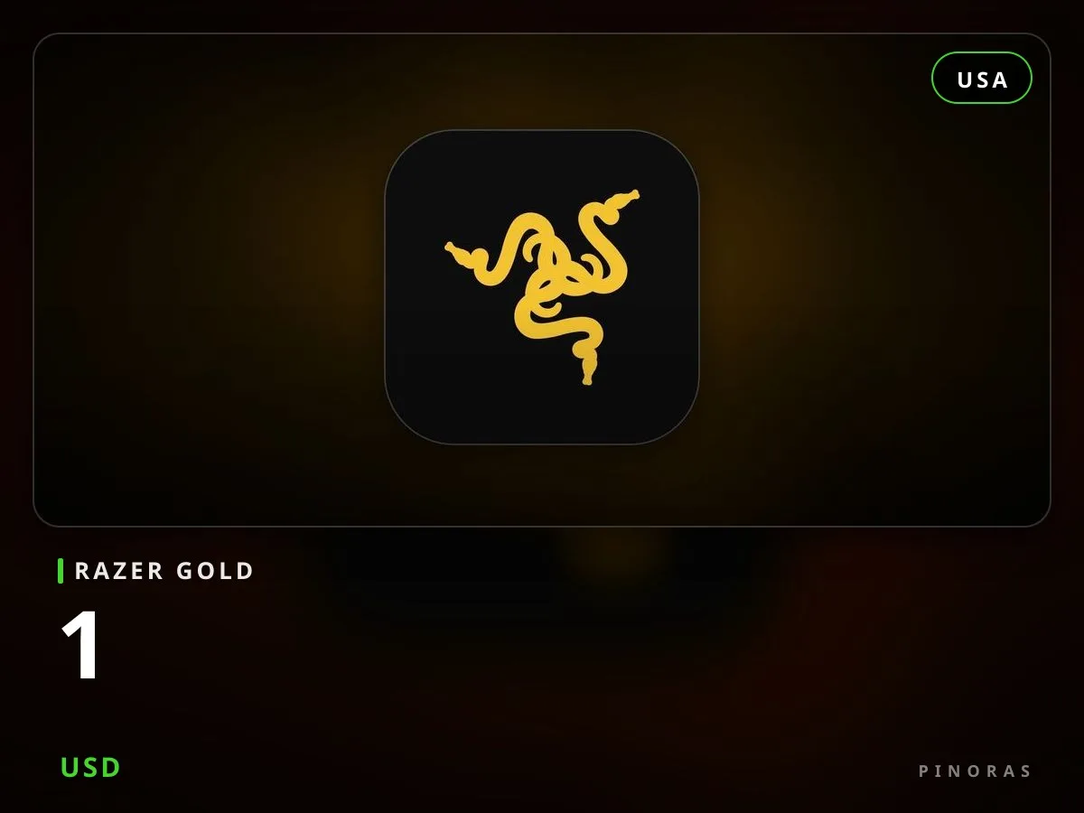 Razer Gold USA - 1 USD — Pinoras